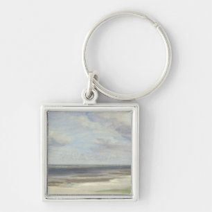 A Beach on the Baltic Sea at Laboe, 1842 Key Ring