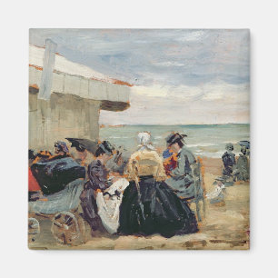 A Beach Scene Magnet