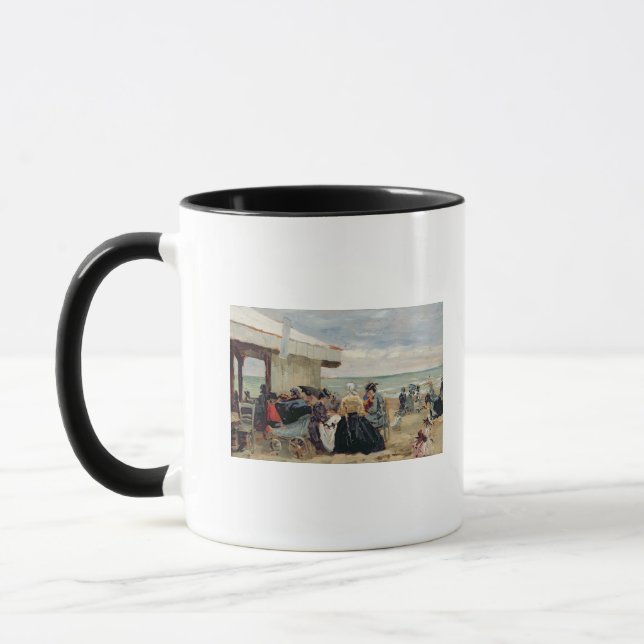 A Beach Scene Mug (Left)