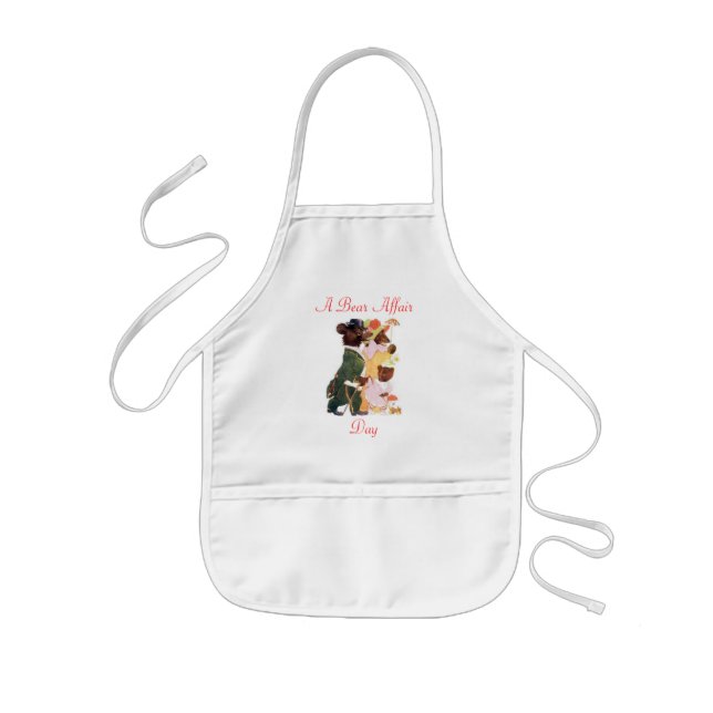A Bear Affair Kids Apron (Front)
