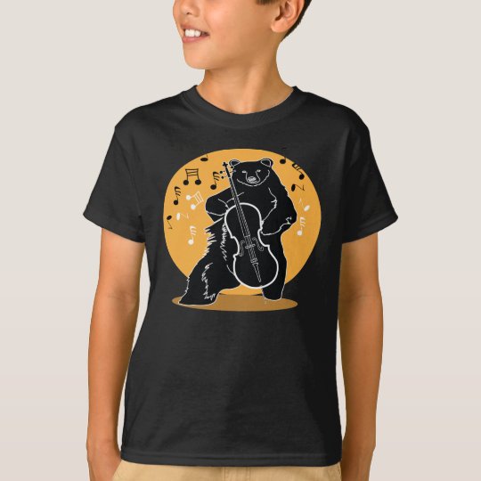 A bear and Cello T-Shirt