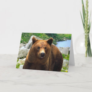 "A Bear Named Buddy" Greeting Card