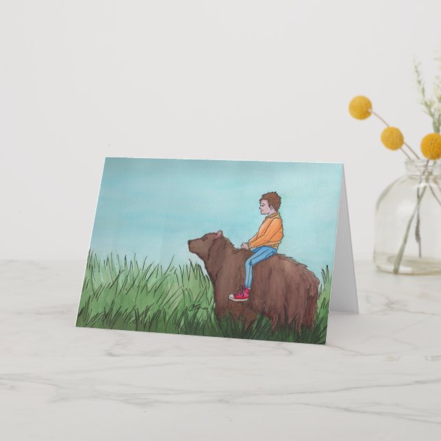 A Beary Good Day: Greeting Card A5 (Front)
