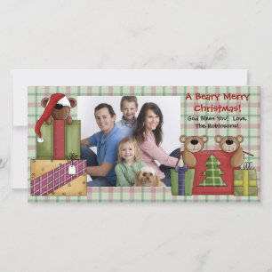 A Beary Merry Christmas Photo Cards