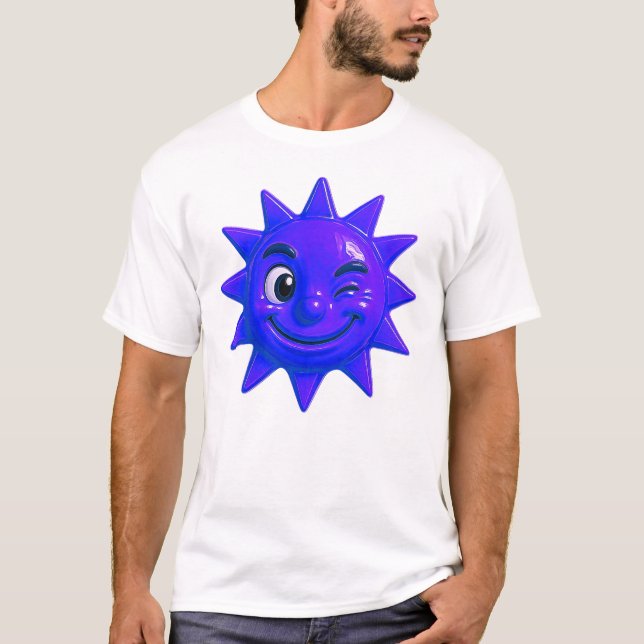 A beautiful 3D sun T-Shirt (Front)
