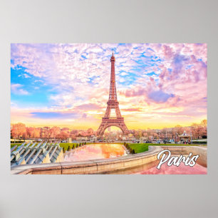 A Beautiful Afternoon In Paris, France Poster