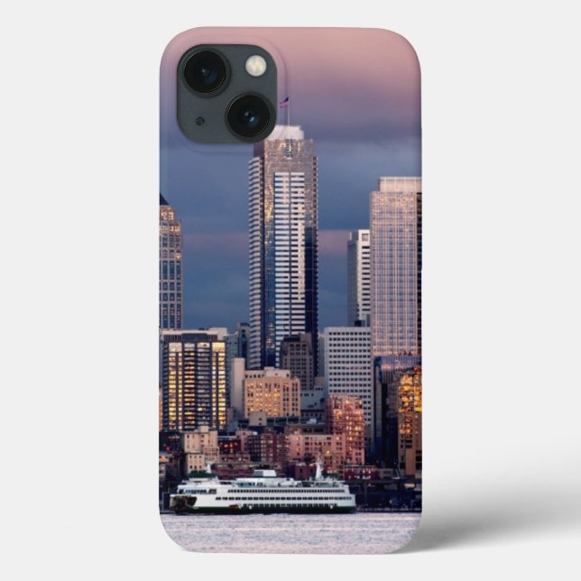 A beautiful and dramatic sunset seen from West Case-Mate iPhone Case (Back)