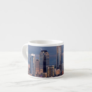 A beautiful and dramatic sunset seen from West Espresso Cup