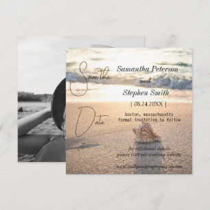 A beautiful beach in Seychelles, your picture save The Date