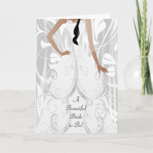 A Beautiful Bride to Be - Congratulations Card