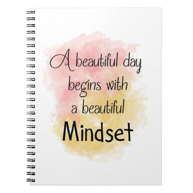 a beautiful day notebook (Front)