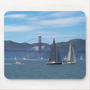 A Beautiful Day on San Francisco Bay Mouse Mat