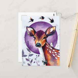 A Beautiful Deer Postcard