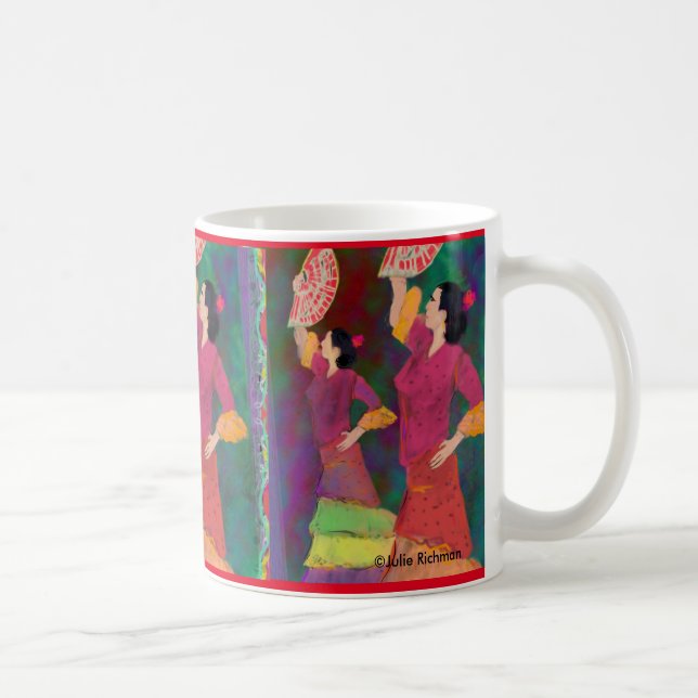 A Beautiful Flamenco Coffee Mug (Right)