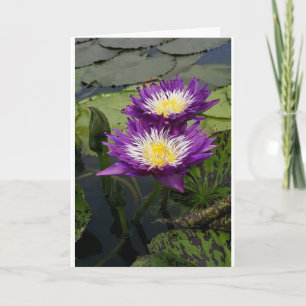 A "BEAUTIFUL FLOWER" FOR "YOUR BIRTHDAY" CARD