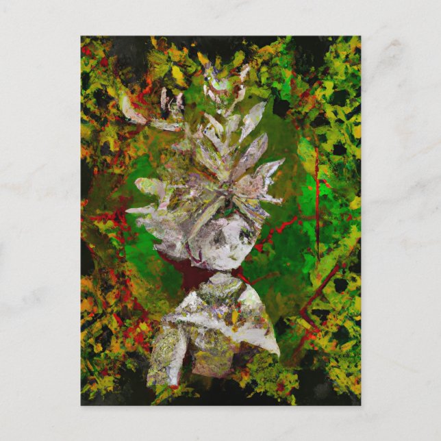 A Beautiful Forest Fairy Postcard (Front)