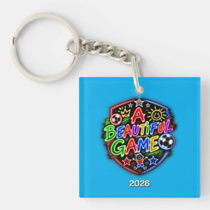 A Beautiful Game Kids Key Ring