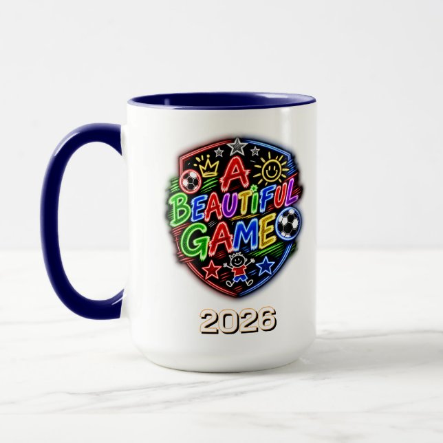A Beautiful Game Kids  Mug (Left)