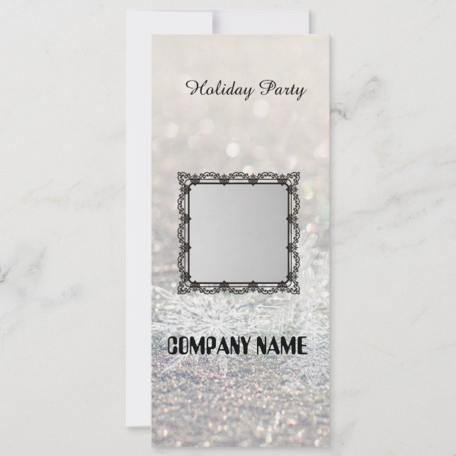 A beautiful invitation for New Year's Eve (Front)