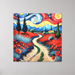 A beautiful meadow canvas print