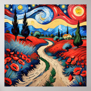 A beautiful meadow poster