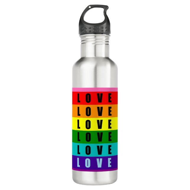 A Beautiful Metallic Drinks Flask 710 Ml Water Bottle (Front)