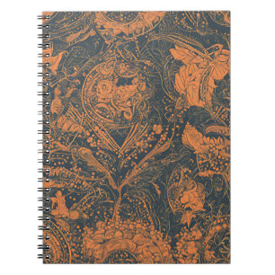A Beautiful Notebook With Elegant Botanical Art