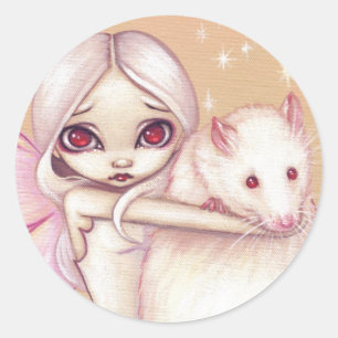 "A Beautiful Rat" Sticker