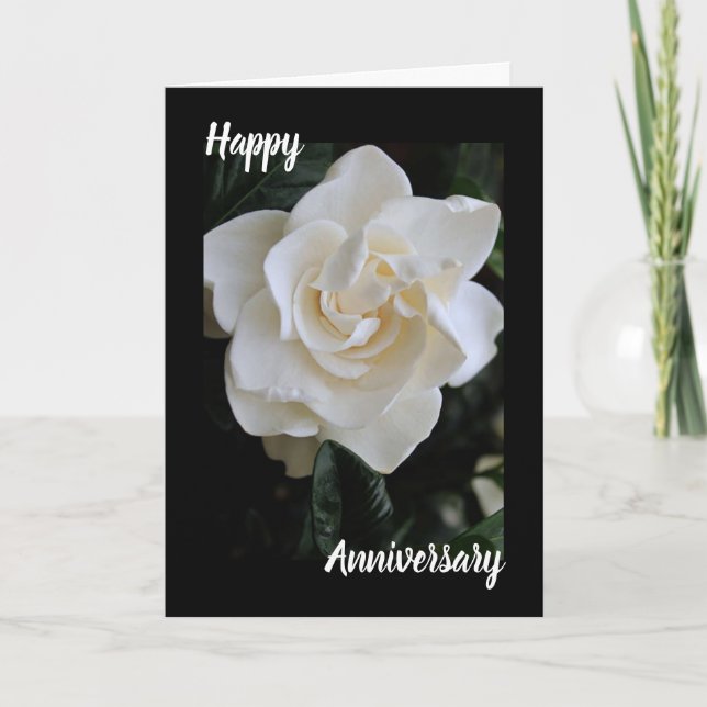A BEAUTIFUL ROSE FOR MY BEAUTIFUL WIFE ANNIVERSARY CARD (Front)