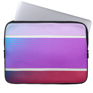 A beautiful spectrum of purple colours laptop sleeve