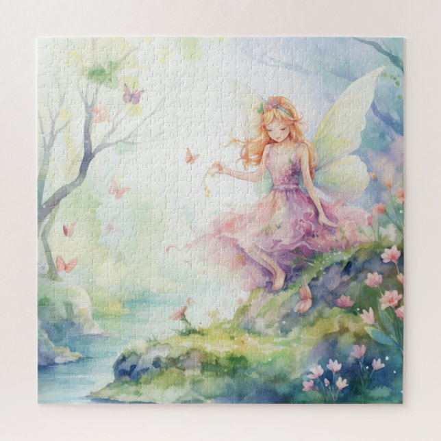 A Beautiful Spring Fairy Jigsaw Puzzle (Vertical)