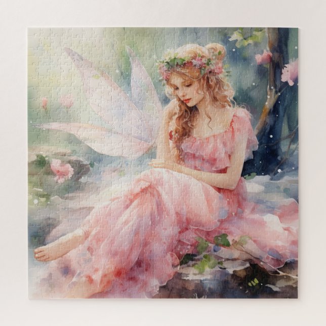 A Beautiful Spring Fairy Jigsaw Puzzle (Vertical)