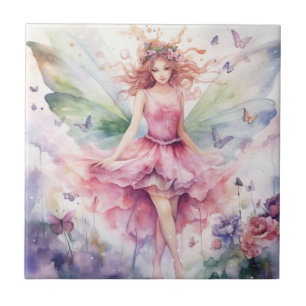A Beautiful Spring Fairy Tile