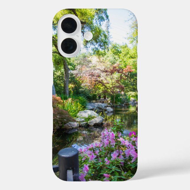a beautiful spring landscape in the garden Case-Mate iPhone case (Back)