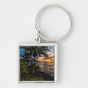 A beautiful sunset 2 key ring
