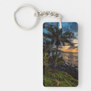 A beautiful sunset 2 key ring