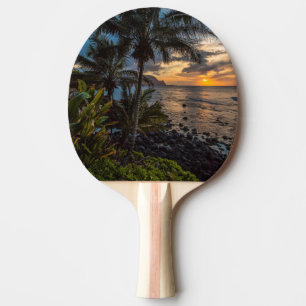 A beautiful sunset 2 ping pong paddle