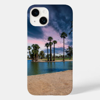 a beautiful sunset at Encanto Park Case-Mate iPhone 14 Case