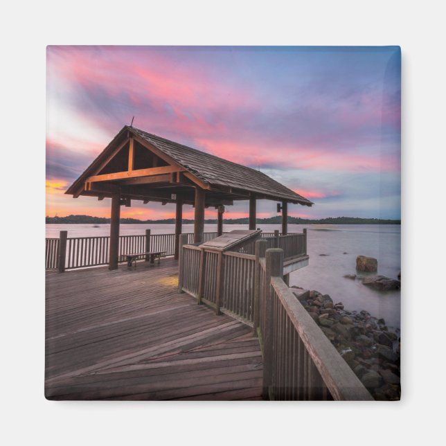 A Beautiful Sunset Magnet (Front)