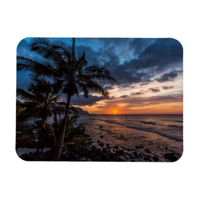 A beautiful sunset magnet (Horizontal)