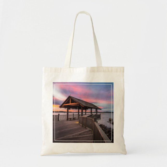 A Beautiful Sunset Tote Bag (Front)