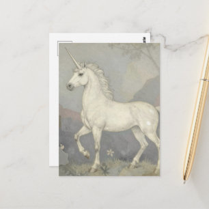 A Beautiful Unicorn Postcard