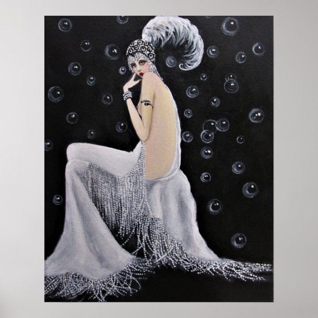 A Beautiful Vintage Showgirl/Poster Poster (Front)