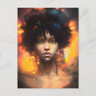 A Beautiful Woman Postcard