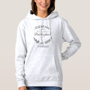 A beautifully soft and serene "Gentle Motherhood" Hoodie