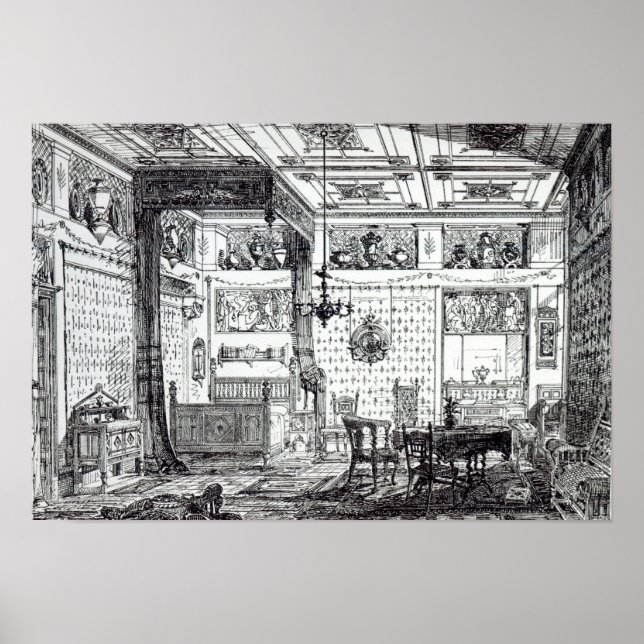 A Bed Room Poster (Front)