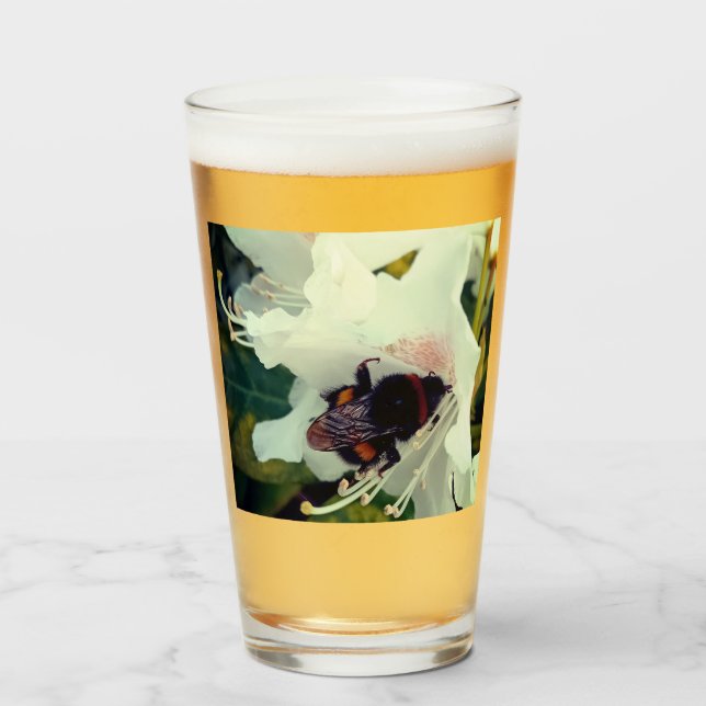 A Bee - part of the insect series Glass (Front Filled)