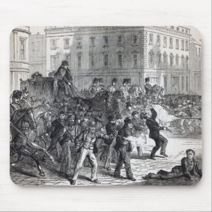 A Belfast Riot Mouse Mat