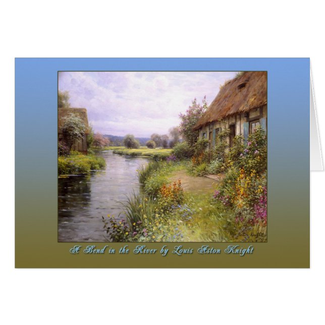 A Bend in the River by Louis Aston Knight (Front Horizontal)