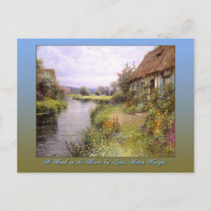 A Bend in the River by Louis Aston Knight Postcard